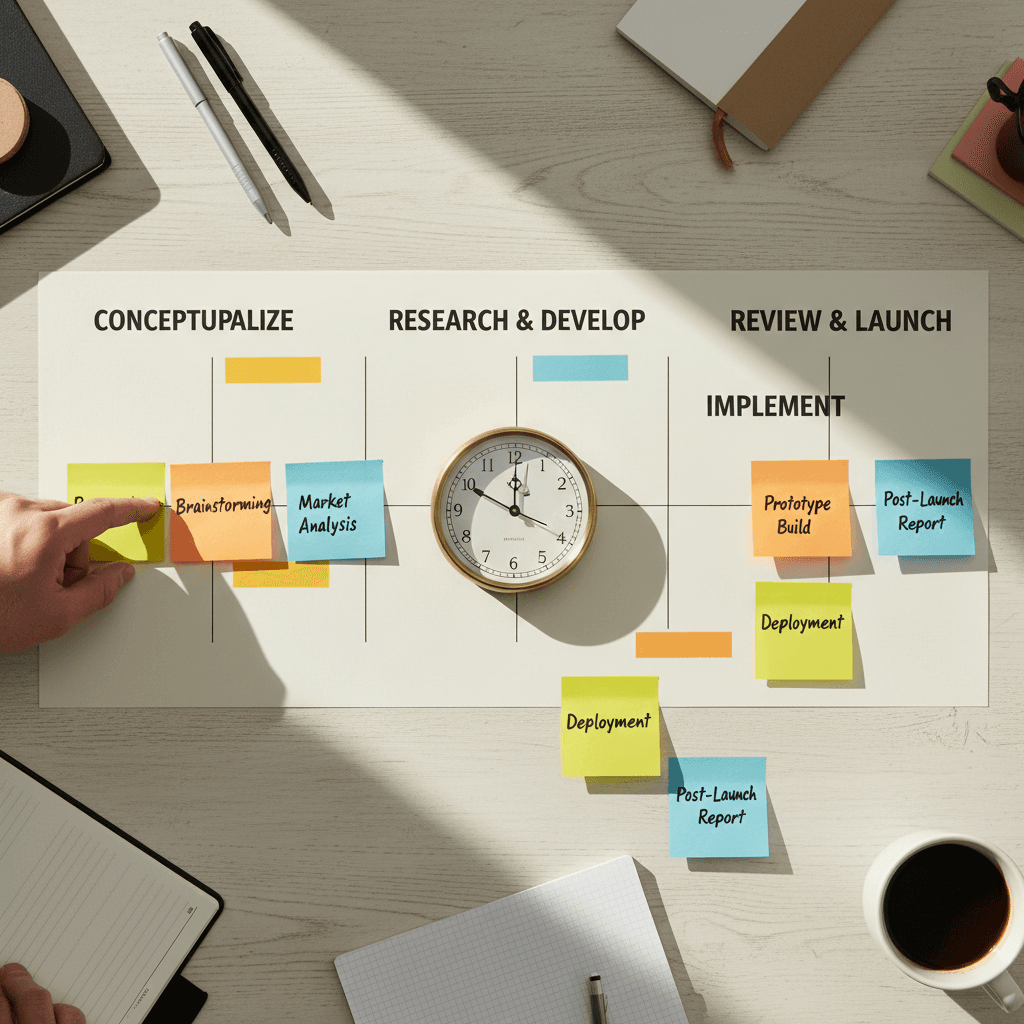 Refund processing timeline chart