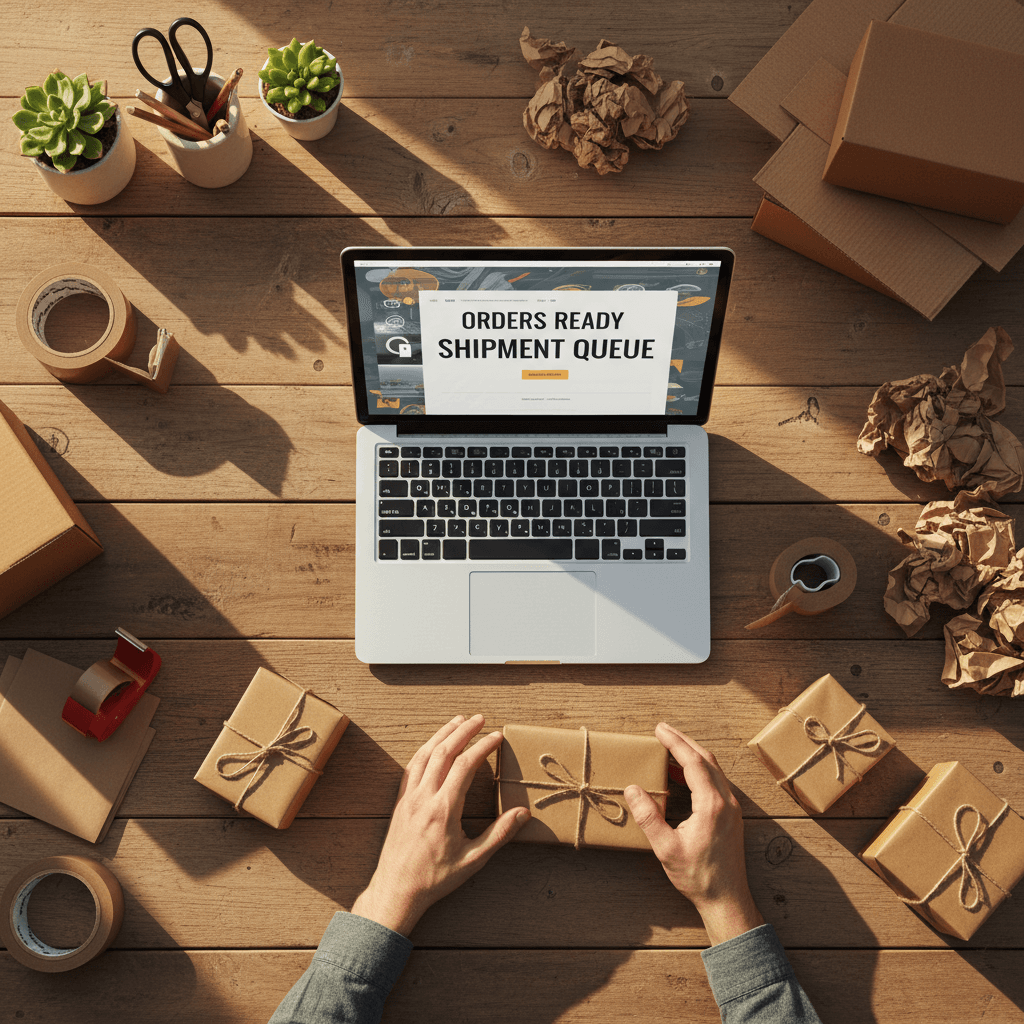E-commerce fulfillment with dashboard management